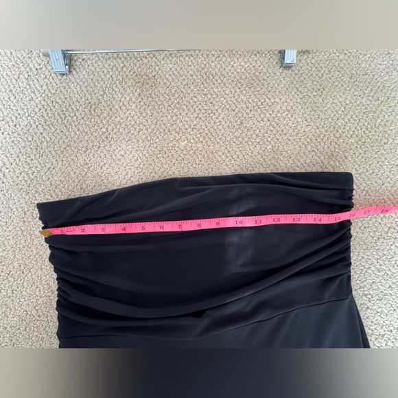 Banana Republic Black Maxi Dress strapless EUC - Picture 7 of 7